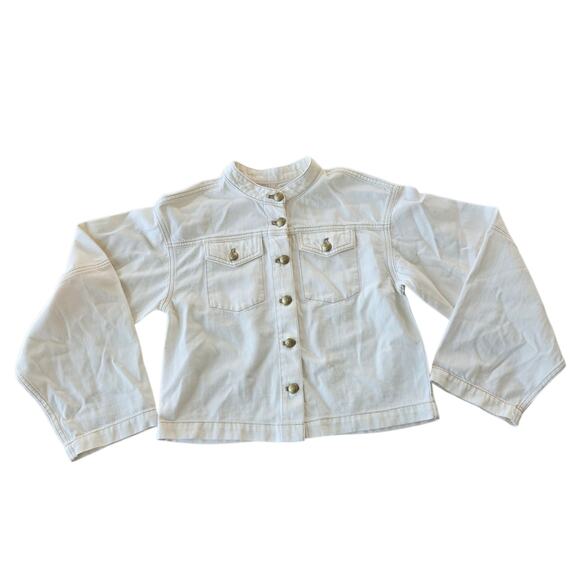 Madewell Cocoon-Sleeve Denim Lady Jacket Size XXS NWT - Picture 9 of 9